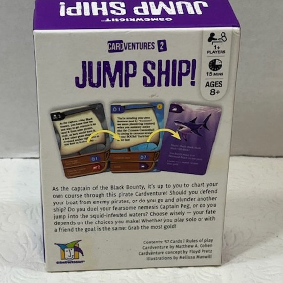 JUMP SHIP! Strategy Pirate Card Game Age 8+ Grab the Gold - Picture 4 of 7